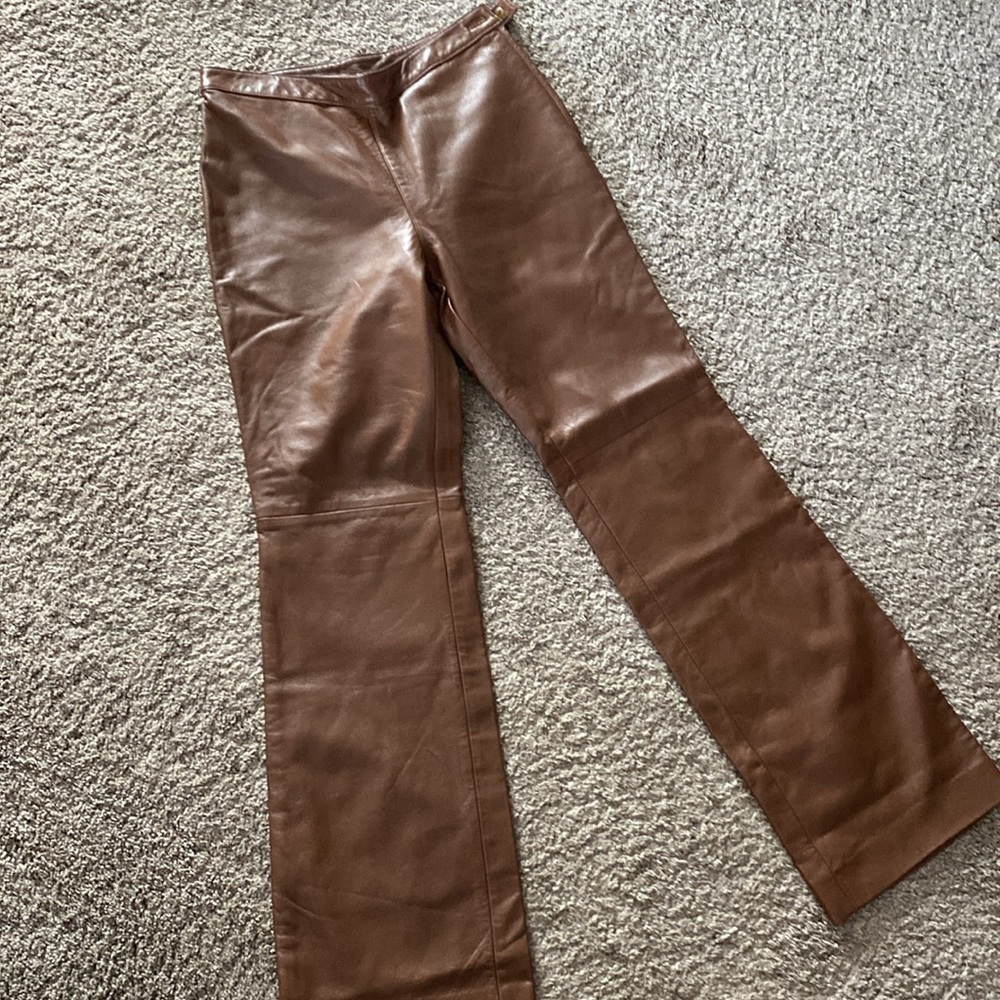 Vintage Italian Leather Pants